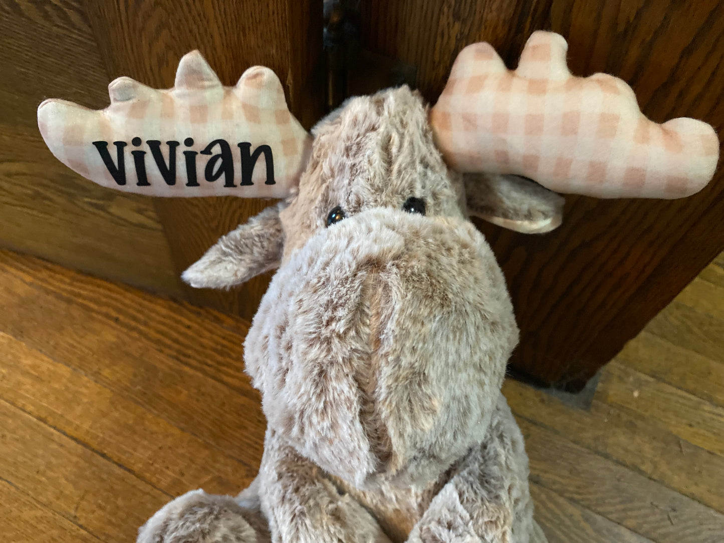 Personalized Moose Stuffed Animal